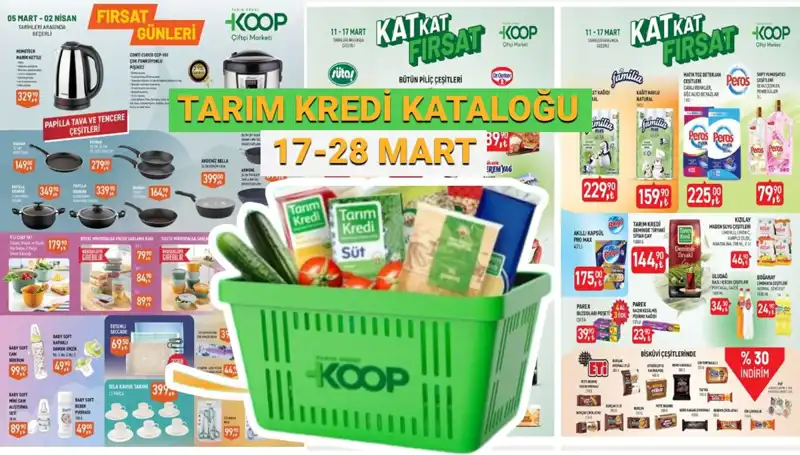 Tarım Kredi Kooperatif Marketleri'nde Mart İndirimleri: Fırsatlar Kaçırılmamalı!