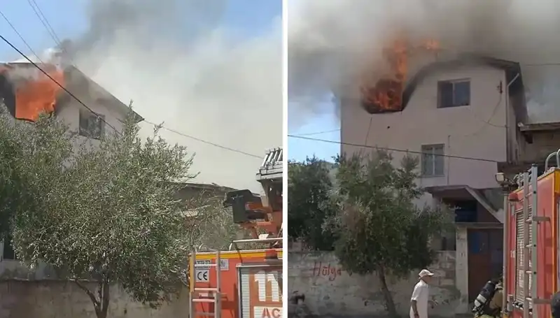 Hatay'da Yangın Faciası: Küçük Çocuk Sağlık Mücadelesi Veriyor