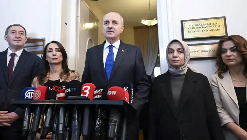 Numan Kurtulmuş, Siyasi Partilerle Ziyaretlerine Devam Ediyor