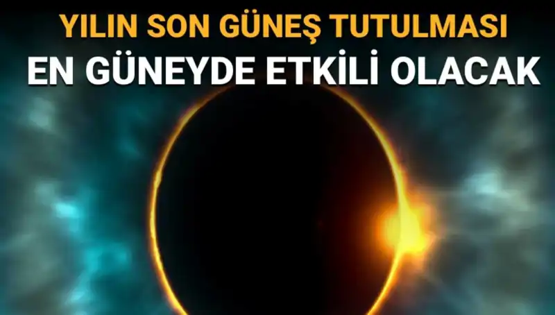 Eylül Ayındaki Güneş Tutulması: Ay, Güneş'in Yüzde 85'ini Örtecek!