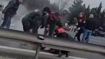 TEM Otoyolu’nda Zincirleme Kaza: Dördü Polis Beş Yaralı