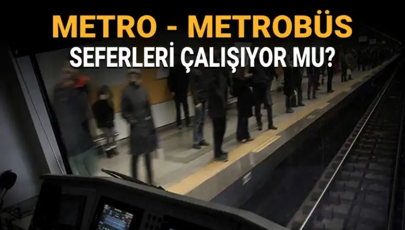 İstanbul’da Metrobüs ve Metro Seferleri: Bugün Durum Ne?