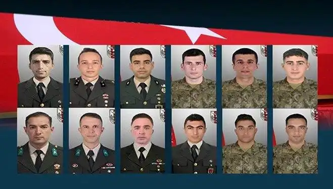 Hain Saldırıda 12 Şehit: MSB Açıklama Yaptı, Soruşturma Başlatıldı