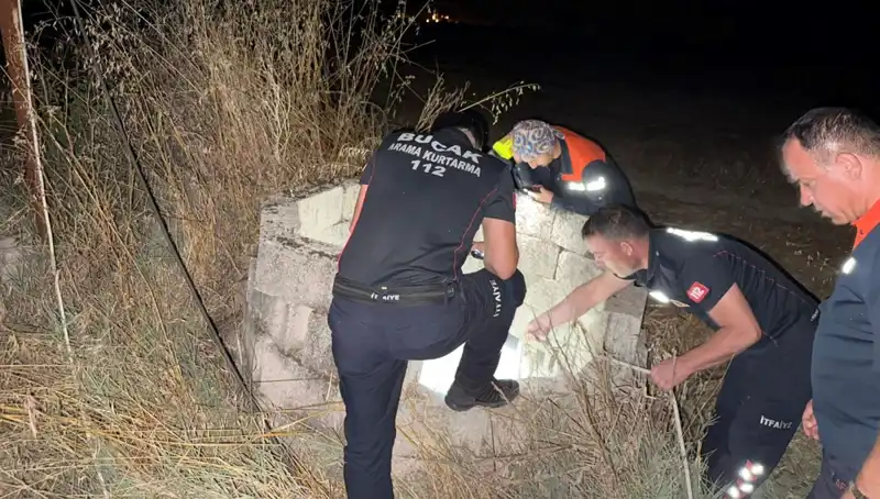 Burdur'da İtfaiye, Kuyuya Düşen Kediyi Kahramanlıkla Kurtardı
