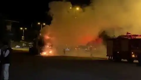 Zonguldak'ta Seyir Halindeki TIR Korku Dolu Anlar Yaşattı