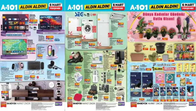 A101 Aktüel Ürünler Kataloğu 6 Mart'ta Hangi Yenilikleri Sunuyor?