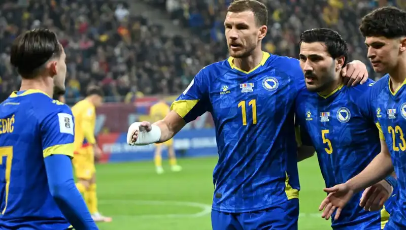 Dzeko’nun Sakatlığı, Milli Takımda Endişe Yarattı: Son Durum Açıklandı